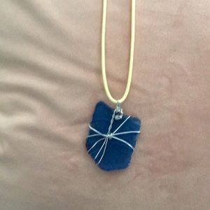 Sea glass necklace
